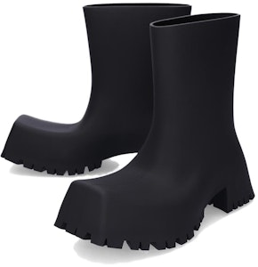 (女性)Balenciaga Trooper 黑色橡膠靴 679326-W0FO8-1000 Order (女性)Balenciaga Trooper 黑色橡膠靴 679326-W0FO8-1000