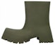 Buy (W) Balenciaga Trooper Boot Getah 'Hijau Gelap' 679326-W0FO8-3300