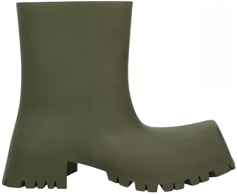 (Women) Balenciaga Trooper Rubber Boot 'Dark Green' 679326-W0FO8-3300 Order (Women) Balenciaga Trooper Rubber Boot 'Dark Green' 679326-W0FO8-3300