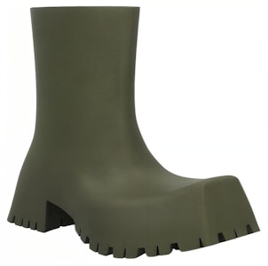 (W) Balenciaga Trooper Boot Getah 'Hijau Gelap' 679326-W0FO8-3300 Lookbook (W) Balenciaga Trooper Boot Getah 'Hijau Gelap' 679326-W0FO8-3300
