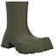 Lookbook (W) Balenciaga Trooper Boot Getah 'Hijau Gelap' 679326-W0FO8-3300