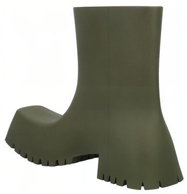 (Women) Balenciaga Trooper Rubber Boot 'Dark Green' 679326-W0FO8-3300 Shop (Women) Balenciaga Trooper Rubber Boot 'Dark Green' 679326-W0FO8-3300