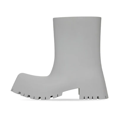 (W) Balenciaga Trooper Rubber Boot 'Grey'