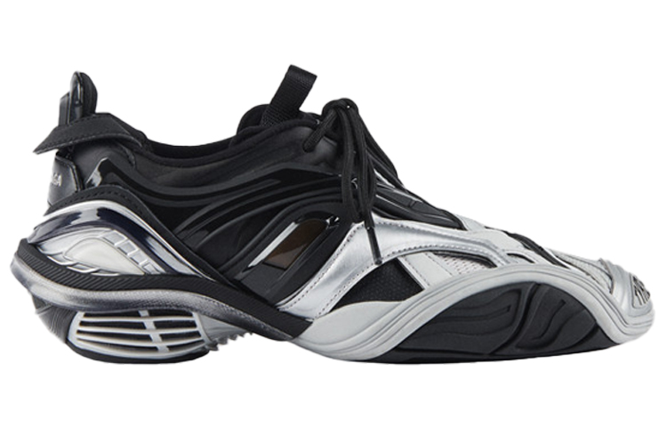 Order (W) Balenciaga Tyrex Sepatu Olahraga Hitam/Abu-abu 617517W2CB11081