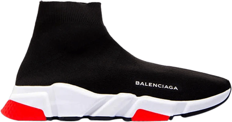 (W) Balenciaga Speed Runner 'Hitam Putih Merah' Valencia 517315-W05G0-1000 Buy (W) Balenciaga Speed Runner 'Hitam Putih Merah' Valencia 517315-W05G0-1000