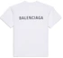 Order (Women) Balenciaga Vintage Logo Print Oversized Women’s White T-Shirt 612965TIVG59040
