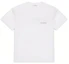 Lookbook (Women) Balenciaga Vintage Logo Print Oversized Women’s White T-Shirt 612965TIVG59040