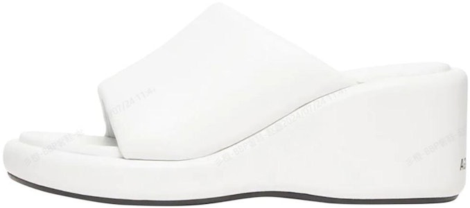 (W) 발렌시아가 화이트 오픈토 플랫 샌들 694082WBDA19010 Buy (W) 발렌시아가 화이트 오픈토 플랫 샌들 694082WBDA19010