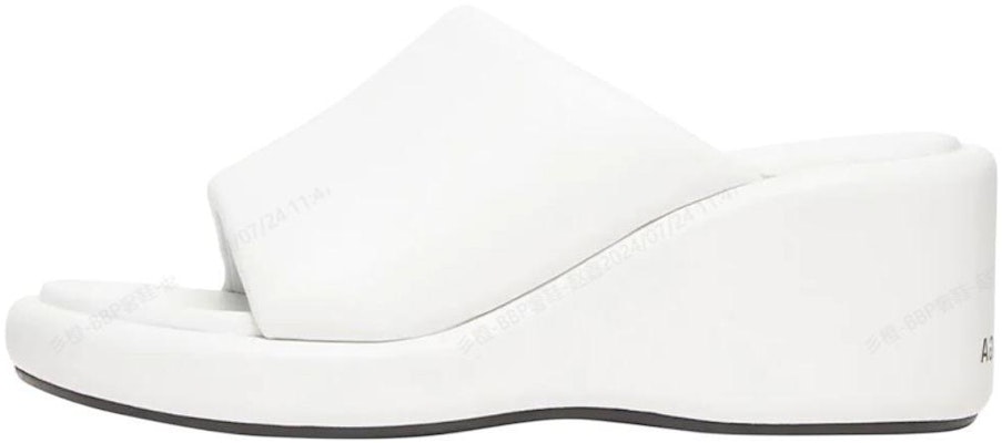 (Women) Balenciaga White 'Open Toe Flat Sandal' 694082WBDA19010 Buy (Women) Balenciaga White 'Open Toe Flat Sandal' 694082WBDA19010