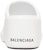 (Women) Balenciaga White 'Open Toe Flat Sandal' 694082WBDA19010