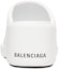 Purchase (Women) Balenciaga White 'Open Toe Flat Sandal' 694082WBDA19010