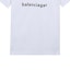 Sizing (W) バレンシアガ ホワイト コットン クルーネック レギュラー Tシャツ 612964TIV549040