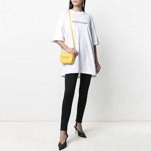 (W) バレンシアガ ホワイト レタープリント Tシャツ SS21 641655TIV549040 Shop (W) バレンシアガ ホワイト レタープリント Tシャツ SS21 641655TIV549040