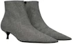 Order (W) Balenciaga 灰色格纹羊毛尖头靴 579218W1SR01214