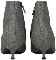 Shop (Women) Balenciaga Wool Checked Knife Pointy Toe Boots 'Grey' 579218W1SR01214
