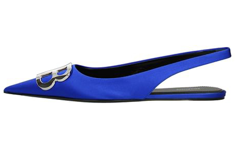 (Women) Balenciaga Woven Fashion Sandal 'Blue' 566651W0WM04130