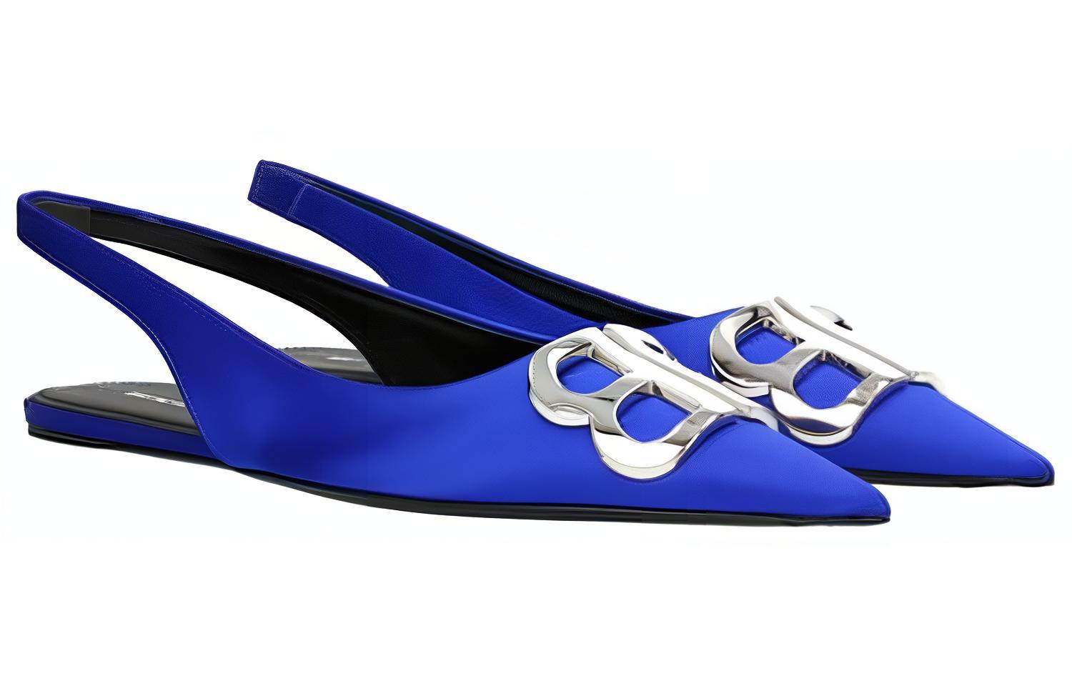 Order (W) Sandal Fashion Tenun Balenciaga 'Biru' 566651W0WM04130