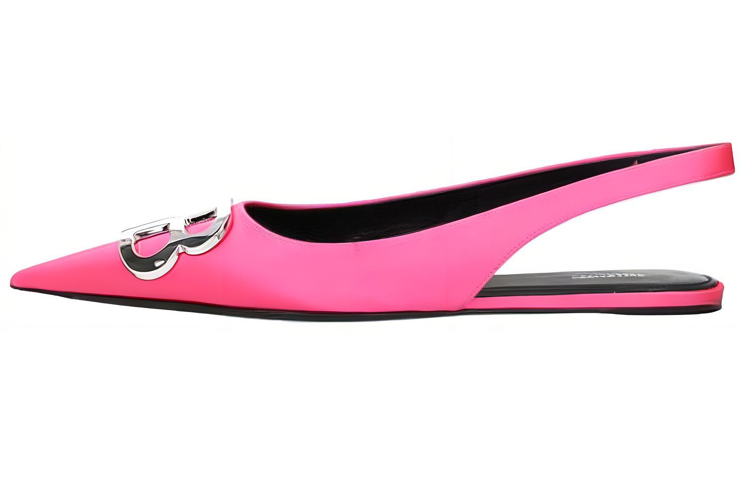 (Women) Balenciaga Woven Fashion Sandals 'Pink' 566651W0WM05467