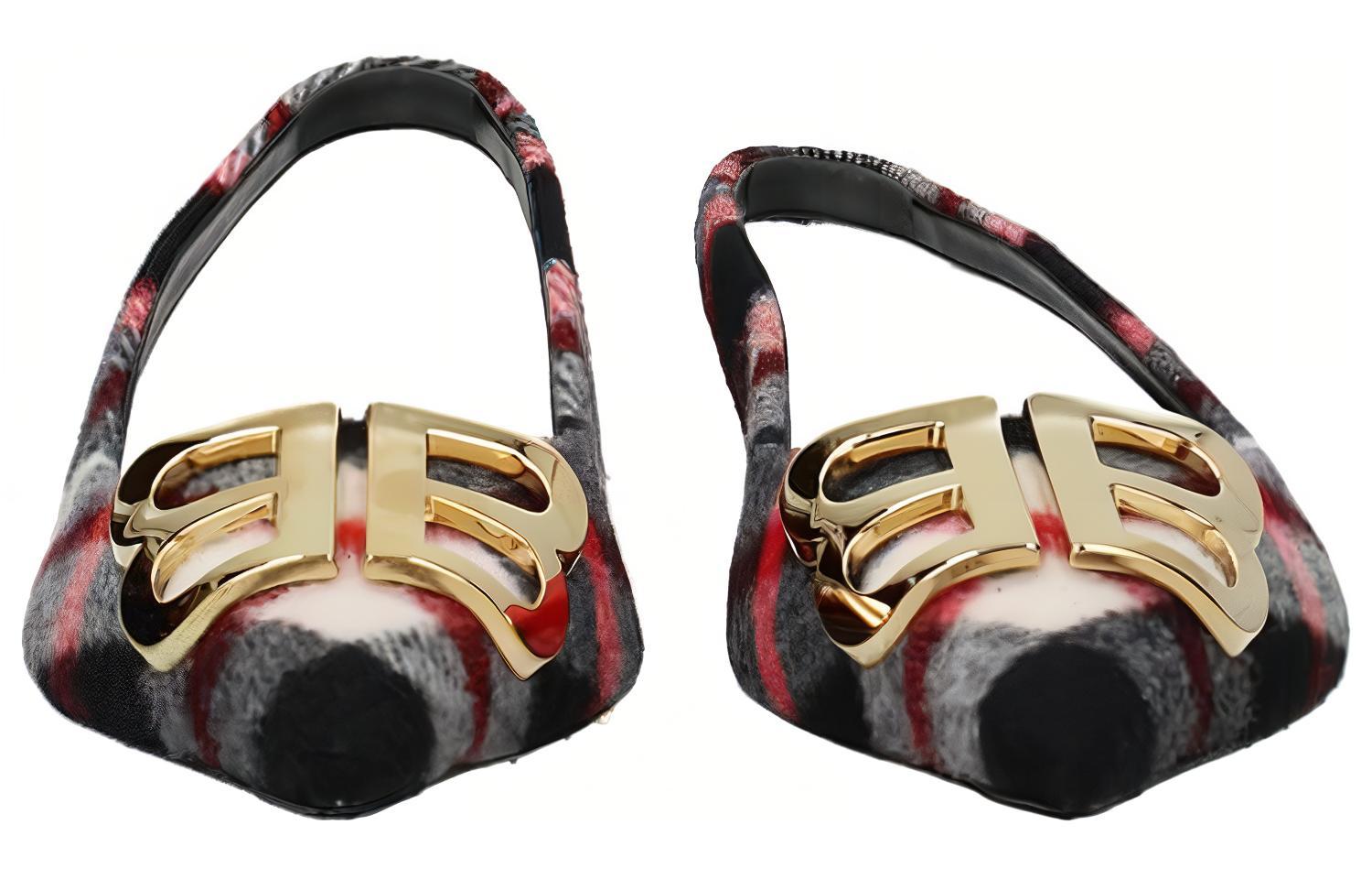 Shop (W) Balenciaga Gevlochten Sandalen ''Multicolor'' 525974W1HI06019