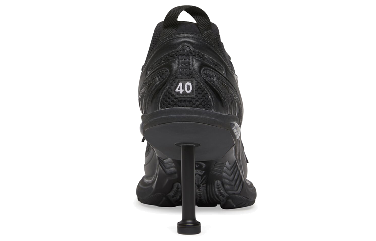 Shop (W) Tacones Zapatillas Balenciaga X-Pander 80mm 'Negro' 669046W2RC11090