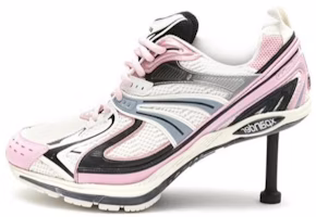 (Women) Balenciaga X-Pander Sneaker Heels 'White Pink Black' 669046W2RC65012 (Women) Balenciaga X-Pander Sneaker Heels 'White Pink Black' 669046W2RC65012