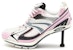 (W) Balenciaga X-Pander Sneaker Bertumit 'Putih Merah Jambu Hitam' 669046W2RC65012
