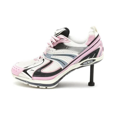 (W) Balenciaga X-Pander Sneaker Heels 'White Pink Black'