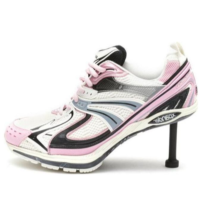 Buy (W) Balenciaga X-Pander Sneakerhakken ''Wit Roze Zwart'' 669046W2RC65012