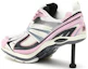 Shop (W) Balenciaga X-Pander Sneakerhakken ''Wit Roze Zwart'' 669046W2RC65012