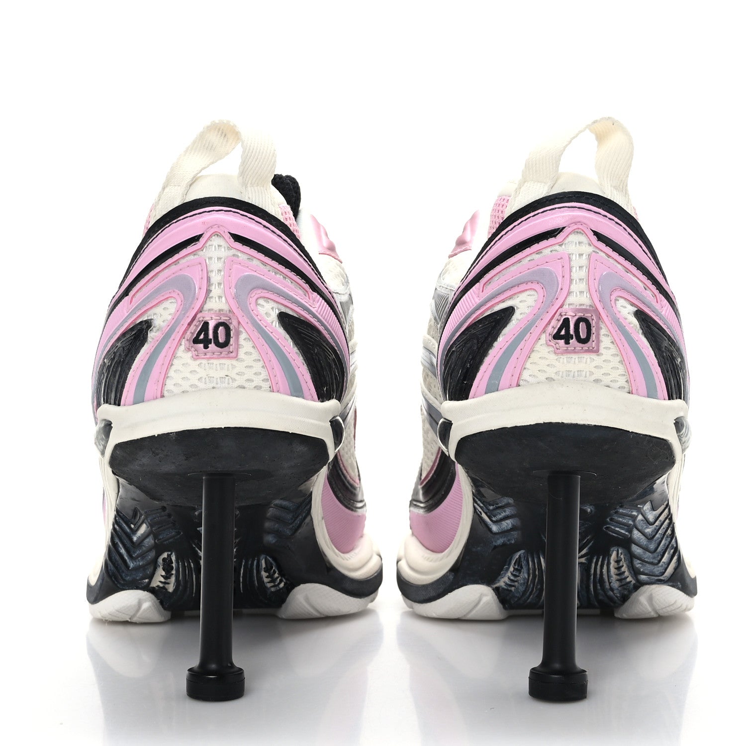 Purchase (W) Balenciaga X-Pander Sneakerhakken ''Wit Roze Zwart'' 669046W2RC65012