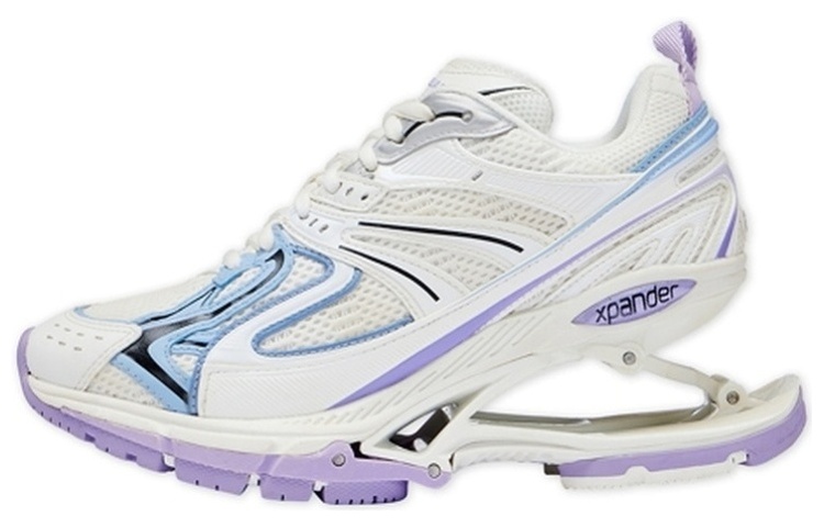 (Women) Balenciaga X-Pander Sneakers 'White Blue Purple' 653870W2RA89045