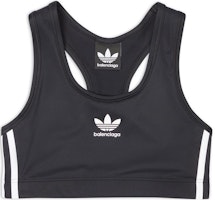 (Women) Balenciaga x Adidas Black Logo Stripe Slim Sports Bra FW22. 7243044A8B51077 (Women) Balenciaga x Adidas Black Logo Stripe Slim Sports Bra FW22. 7243044A8B51077