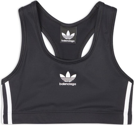 (Women) Balenciaga x Adidas Black Logo Stripe Slim Sports Bra FW22. 7243044A8B51077 Buy (Women) Balenciaga x Adidas Black Logo Stripe Slim Sports Bra FW22. 7243044A8B51077
