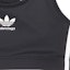 Sizing (Women) Balenciaga x Adidas Black Logo Stripe Slim Sports Bra FW22. 7243044A8B51077