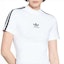 Sizing (Women) Balenciaga x Adidas Logo Graphic Slim Fit White T-Shirt. 723782TNVP21156