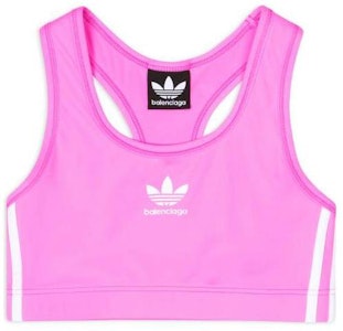 (W) Balenciaga x adidas FW22 Sujetador Deportivo Rosa con Logo y Rayas. 7243044A8B55877 Order (W) Balenciaga x adidas FW22 Sujetador Deportivo Rosa con Logo y Rayas. 7243044A8B55877