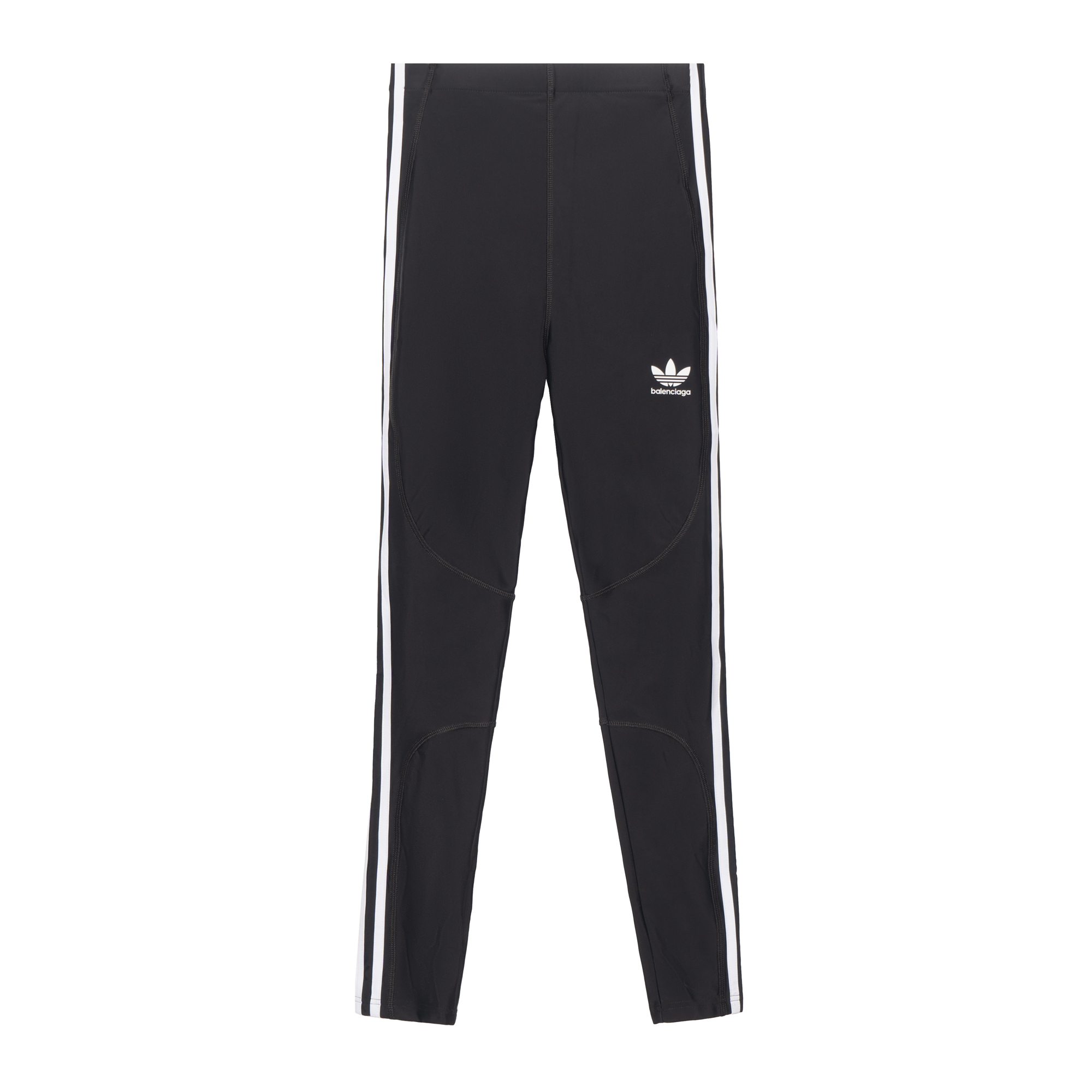 (Women) Balenciaga x adidas Originals FW22  High-Waist Logo Leggings Black. 731612TYK071000