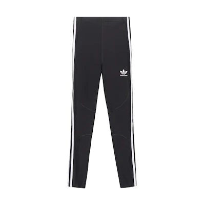 (Women) Balenciaga adidas Originals FW22 High-Waist Logo Leggings Black. 731612TYK071000