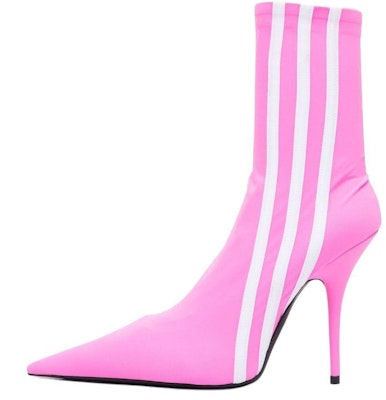 (Women) Balenciaga x adidas originals Knife 110mm Booties 'Pink' 724073W2ES15090 Buy (Women) Balenciaga x adidas originals Knife 110mm Booties 'Pink' 724073W2ES15090