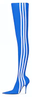 (Women) Balenciaga x adidas originals Knife Over The Knee Booties 'Blue' 724074W2ES14090 (Women) Balenciaga x adidas originals Knife Over The Knee Booties 'Blue' 724074W2ES14090