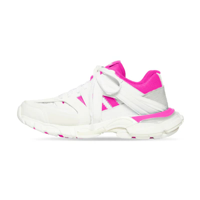 (W) Balenciaga adidas originals Track Forum 'White Pink'