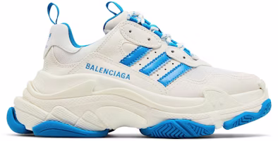 (Women) Balenciaga x adidas Triple S Sneaker 'White Blue' IF0174 (Women) Balenciaga x adidas Triple S Sneaker 'White Blue' IF0174