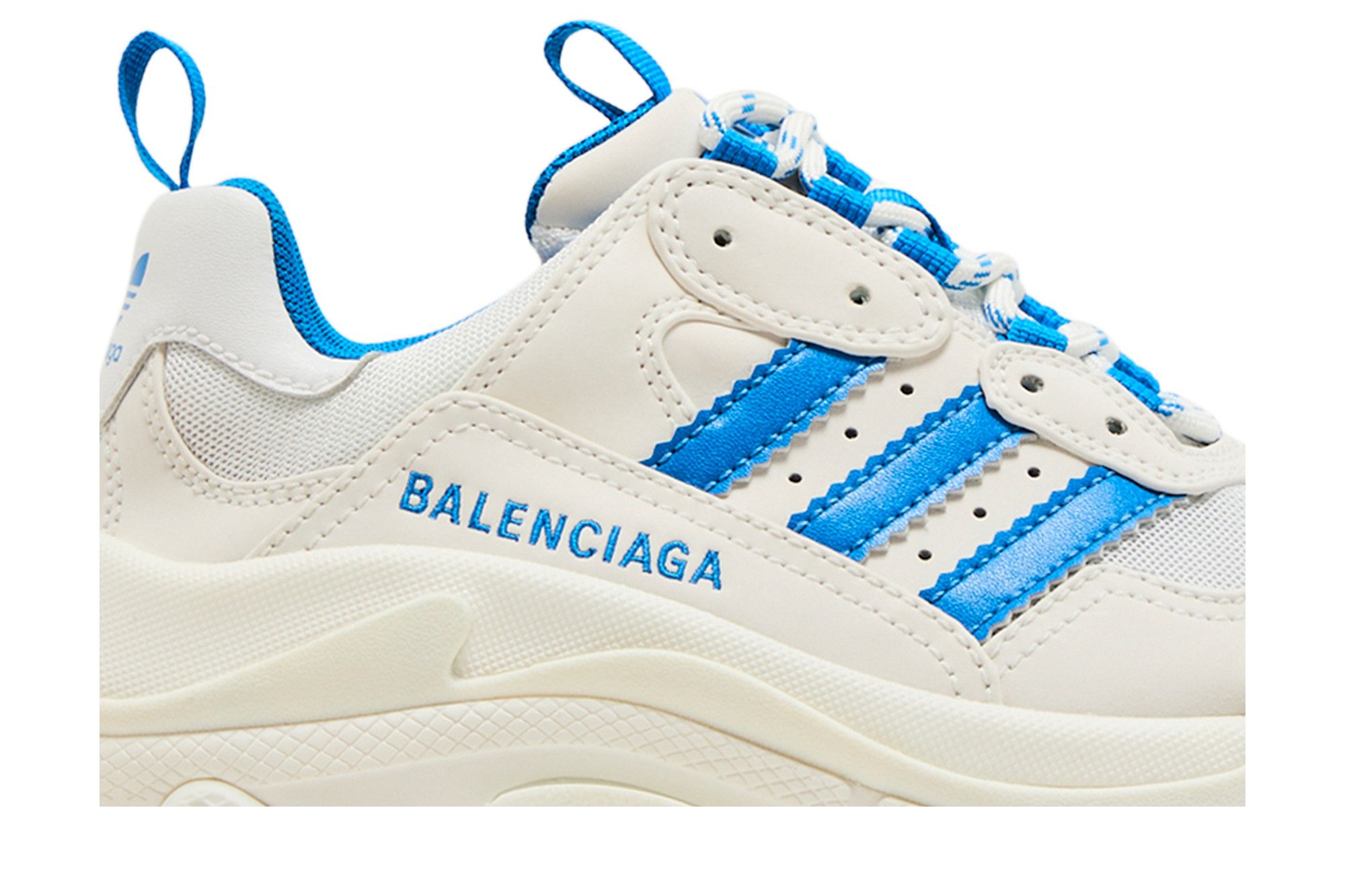 Order (W) Balenciaga x adidas Triple S Sneaker ''Weiß Blau'' IF0174