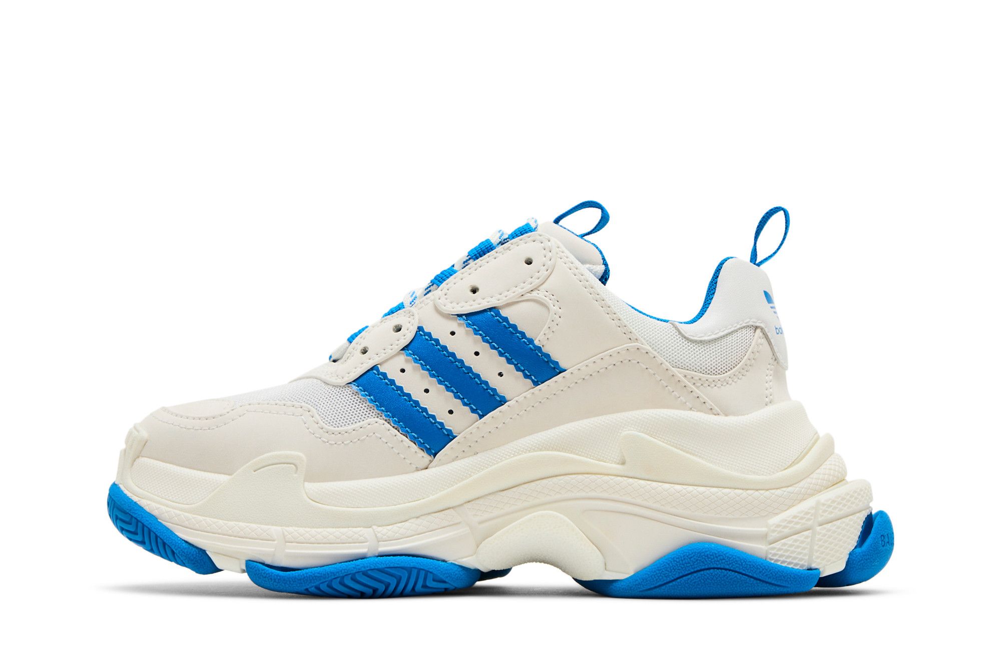 Lookbook (W) Balenciaga x adidas Triple S Sneaker ''Weiß Blau'' IF0174