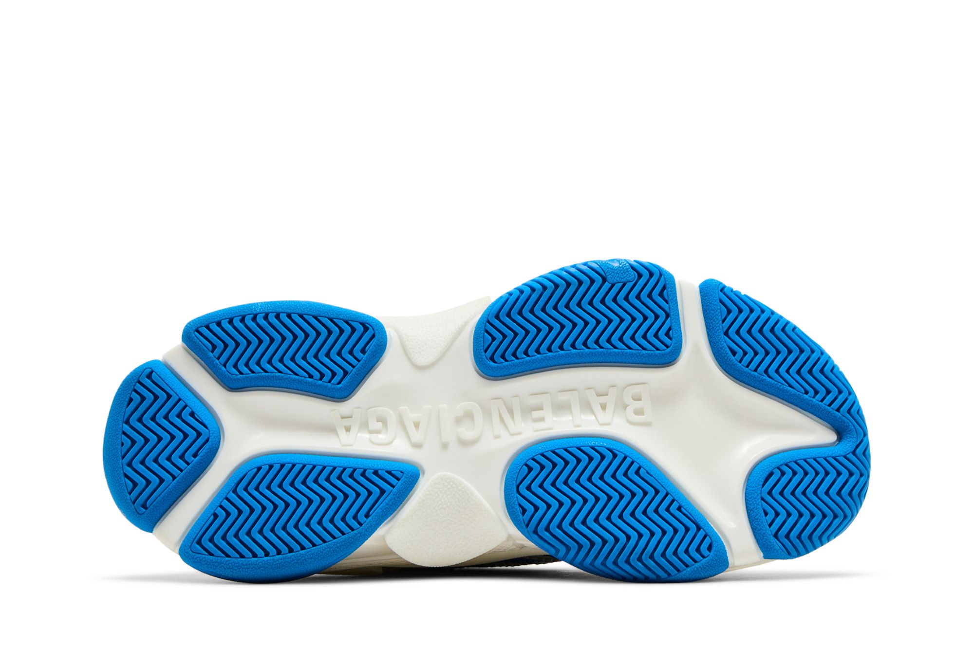 Shop (W) Balenciaga x adidas Triple S Sneaker ''Weiß Blau'' IF0174
