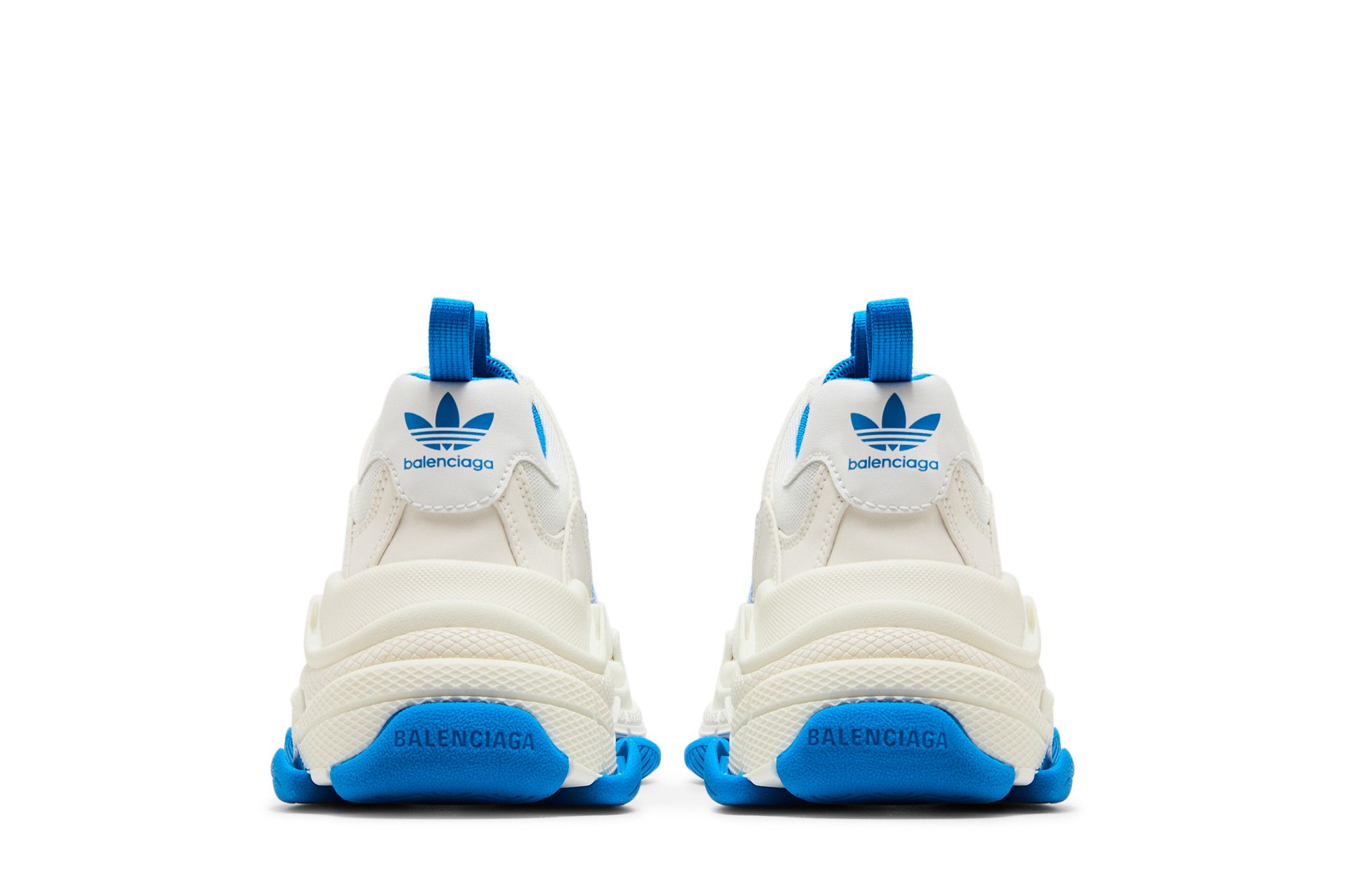 Details for (W) Balenciaga x adidas Triple S Sneaker ''Weiß Blau'' IF0174