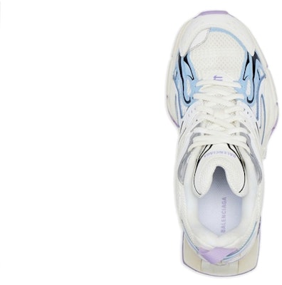 (Women) Balenciaga X-Pander Sneakers 'White Blue Purple' 653870W2RA89045 Lookbook (Women) Balenciaga X-Pander Sneakers 'White Blue Purple' 653870W2RA89045