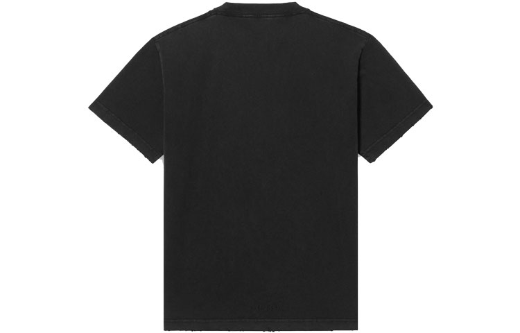 Lookbook (W) バレンシアガ x ラムシュタイン ブラック Tシャツ レギュラーフィット 670943TLV511000