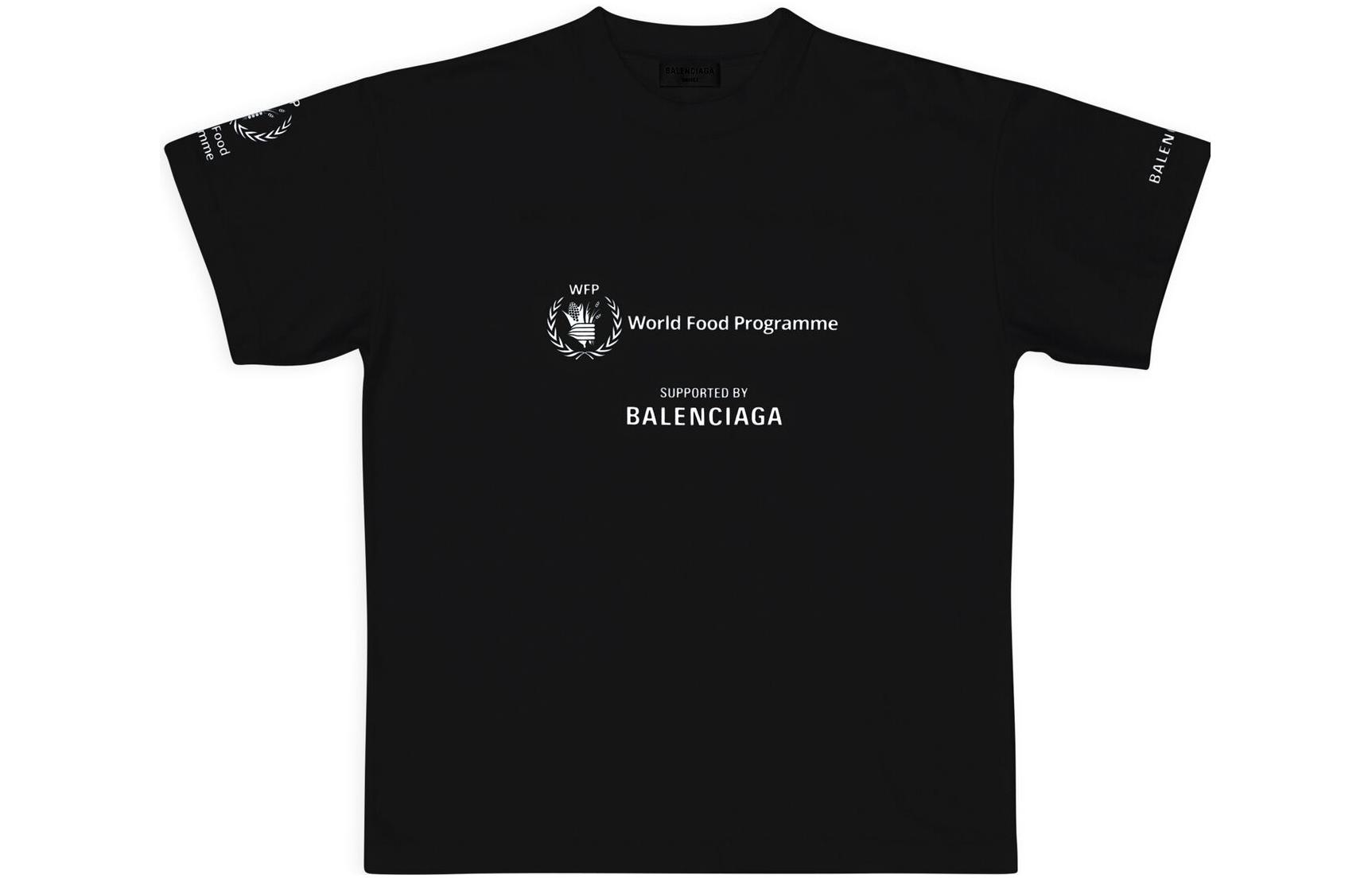 (Women) Balenciaga WFP FW22  Black Logo Print Oversized T-Shirt. 612965TMVL21070 圖 2