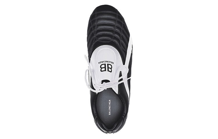 Shop (W) Balenciaga Zen Sneaker 'Hitam Putih' 617539-W2CG1-1090